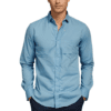 Saasha Garments plane Sky Shirt For Men
