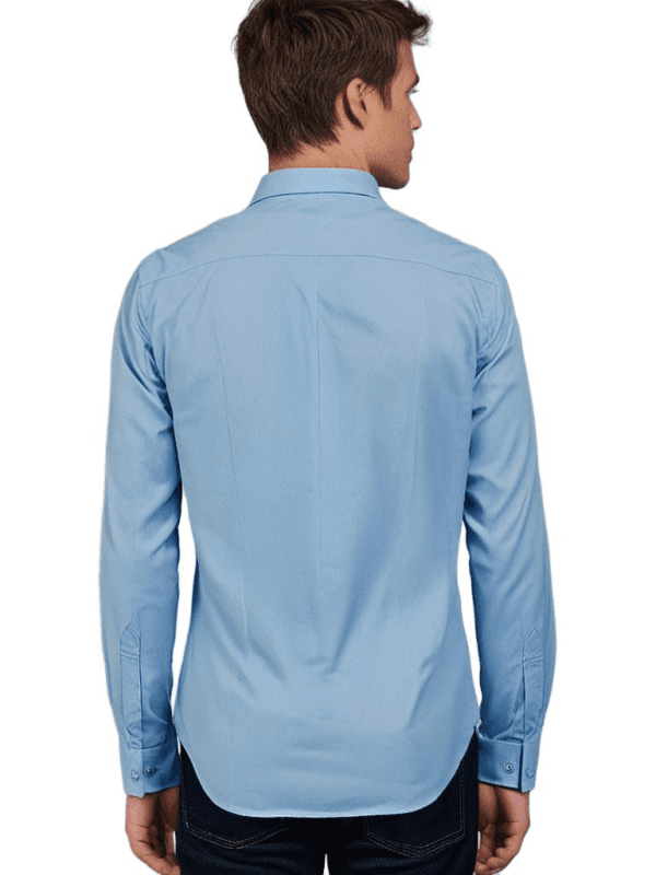 Saasha Garments plane voilet Shirt For Men