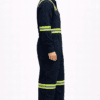 Saasha Garments Navy Blue Industrial Boiler Suit With Reflector