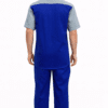 Saasha Garments Royal Blue Industrial Safety Uniform